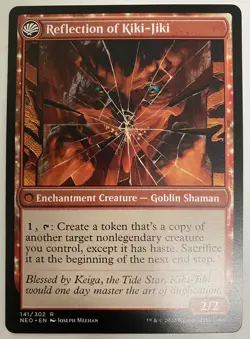 Fable of the Mirror-Breaker R Kamigawa Neon Dynasty #465 - Image 2