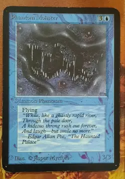 Mtg Alpha Phantom Monster - Image 1