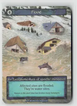 Sorcery Contested Realm Beta Flood x3 NM Exceptional - Image 1