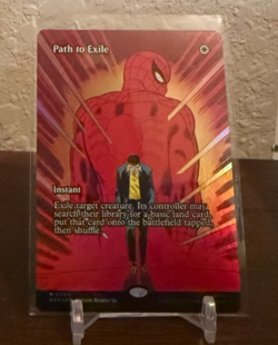 MTG- Marvel Universe Eternal - Path to Exile (Borderless) Foil 0004 NM - Image 1