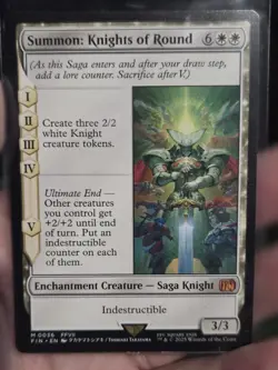 Summon Knights of the Round - Final Fantasy - MTG - NM - Image 1