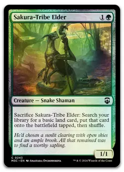 Sakura-Tribe Elder (Ripple Foil) #243 (NM) Modern Horizons 3 M3C Magic MTG - Image 1