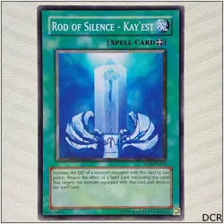 Rod of Silence - Kay'est - DCR-EN036 - Common Unlimited Yugioh - Image 1