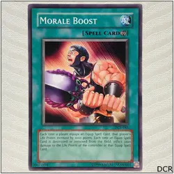 Morale Boost - DCR-042 - Common Unlimited Yugioh - Image 1