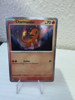 Charmander #47 Cosmos Holo Scarlet & Violet Promo Cards Pokemon NM - Image 1
