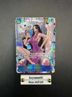 Boa Hancock OP07-051 Comic Parallel Manga Alt Art ONE PIECE Card Game -NM・AK121 - Image 1