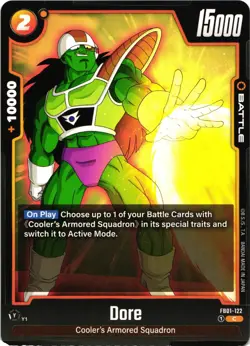 Dragon Ball Super Dore FB01-122 Regular Common Card - Image 1
