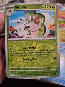 pokemon cards Vivillon Foil #007/191 (120 HP) Mint Condition 👌 - Image 2