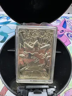 Pokemon 23k Burger King Gold Plated Trading Card Set Red Box Lot Of 6 - Image 3