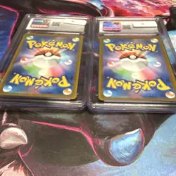 Pokemon TCG Sword & Shield Charizard VSTAR Japanese Graded Holo 2 Card Lot - Image 2