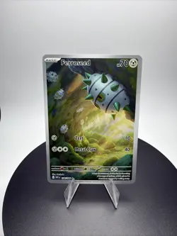 Pokemon Ferroseed 148/086 WHT White Flare Illustration Rare Pokemon Card TCG NM - Image 1