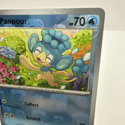 Panpour 017/086 Master Ball Holo Black Bolt Pokemon Card English pack fresh - Image 3