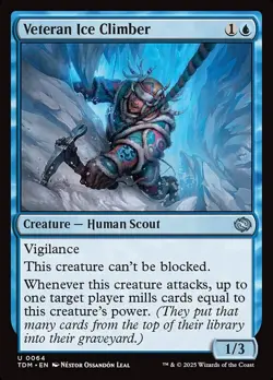 Veteran Ice Climber - (Near Mint NM) MTG Magic - Tarkir: Dragonstorm (TDM) - Image 1