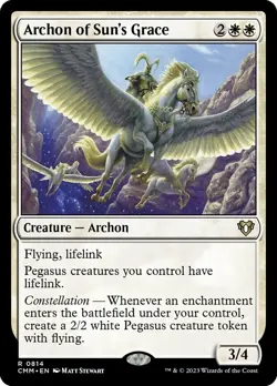 Archon of Sun's Grace - Commander Masters (CMM) - (Near Mint NM) - Image 1
