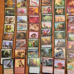 MTG Commander Magic Deck 100 Cards - Gishath, Sun's Avatar Mythic Rare DINOSAURS - Image 3
