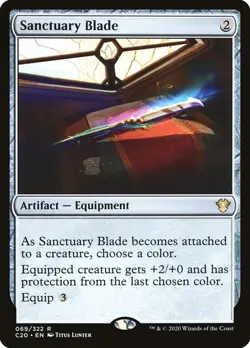 Sanctuary Blade - Commander 2020 (C20) - (Near Mint NM) - Image 1