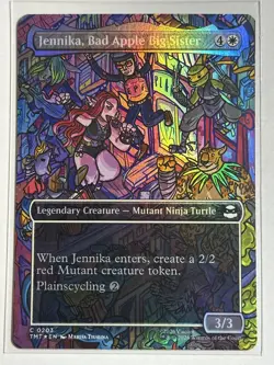 Jennika, Bad Apple Big Sister (Borderless) Foil Teenage Mutant Ninja Turtles 203 - Image 1