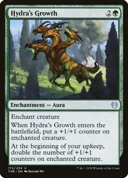 Hydra's Growth (FOIL) - Theros Beyond Death (THB) (Near Mint NM) - Image 1