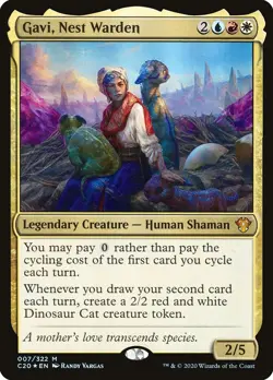 Gavi, Nest Warden FOIL - Commander 2020 (C20) - (Near Mint NM) - Image 1