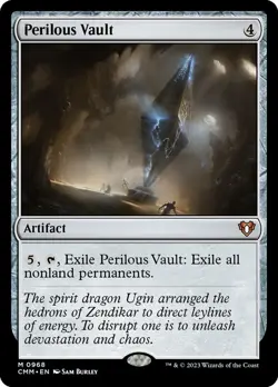 Perilous Vault - Commander Masters (CMM) - (Near Mint NM) - Image 1
