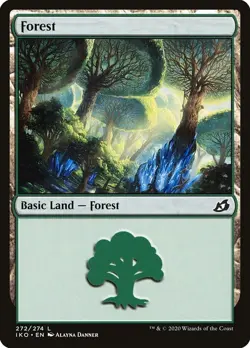 Forest #272/274 (Near Mint NM) MTG Magic - Ikoria - Image 1