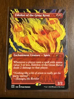 Eidolon of the Great Revel (NM) Borderless Full Art - Secret Lair Magic - MTG - Image 1