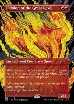 Eidolon of the Great Revel - FOIL (Near Mint - NM) MTG Magic - Secret Lair - Image 1