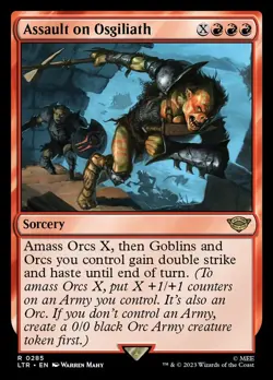 Assault on Osgiliath (Near Mint NM) MTG Magic - Lord of the Rings - Image 1
