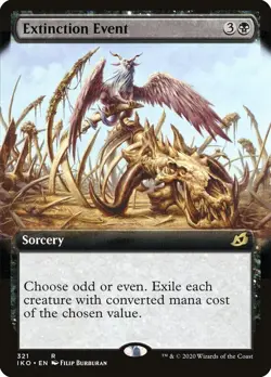 Extinction Event - Extended Art (Near Mint NM) MTG Magic - Ikoria - Image 1