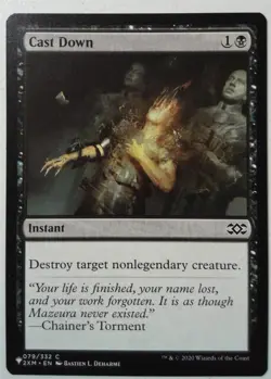 Cast Down *Uncommon* Magic MtG x1 Commander Legends - Image 1