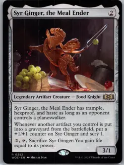 Syr Ginger, the Meal Ender R Wilds of Eldraine 252 NM Normal - Image 1