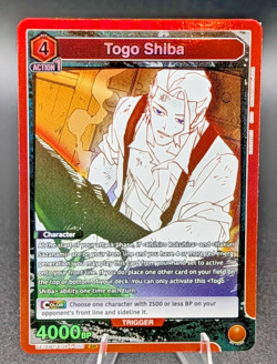 Union Arena UE16BT/KGR-1-050 Togo Shiba (SR ) UE16BT: KAGURABACHI - Image 1