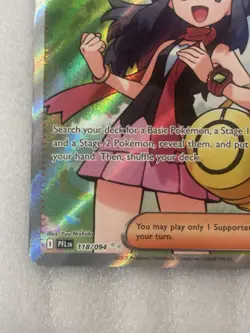 Dawn 118/094 Pokemon Card Pokemon TCG NM-Mint Trainer Full Art phantasmal Flames - Image 5
