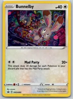 Bunnelby - SWSH082 SWSH: Sword & Shield Promo Cards NM - Image 1