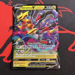 Pokemon TCG Giratina V Black Star Promo Card SWSH259 NM - Image 1