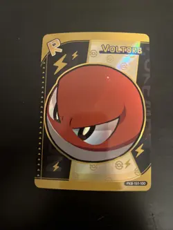 [Chinese] Voltorb Holo PKB-151-100 NM Anime Poke Baby Toy Card - Image 1