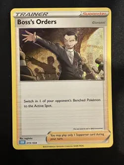 POKEMON TCG BOSS’S ORDERS 019/034 CLB POKEMON CARD GAME CLASSIC HOLO ENGLISH - Image 1