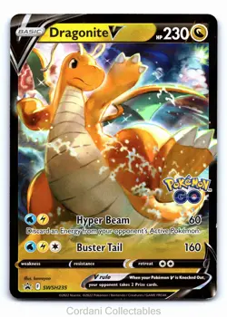 Dragonite V SWSH235 - SWSH Black Star Promo - Pokemon Card - Near Mint - Image 1