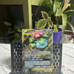 Pokemon TCG Venusaur & Snivy GX Black Star Promo SM229 Holo Card NM - Image 1