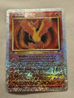 Pokemon Cards: Legendary Collection Reverse Holo: Moltres 30/110 2002 - Image 1