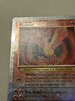 Pokemon Cards: Legendary Collection Reverse Holo: Moltres 30/110 2002 - Image 5