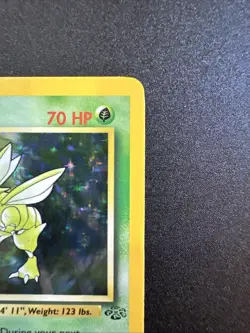 Pokemon Scyther TCG Jungle Set Holo Rare Card 10/64 Vintage Unlimited, PSA 7 NM - Image 3