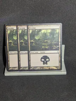 Swamp 292 X3 LP Time Spiral MTG - Image 1