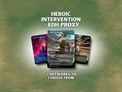 Heroic Intervention - Custom Magic: The Gathering Card - Image 1