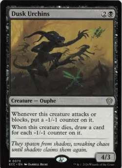 Dusk Urchins R Commander: Lorwyn Eclipsed 73 NM MTG - Image 1