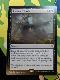 Shadows' Verdict R Zendikar Rising 124 LP - Image 1