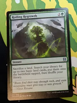 Rolling Regrowth C Zendikar Rising 201 LP - Image 1