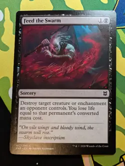 Feed the Swarm C Zendikar Rising 102 LP - Image 1