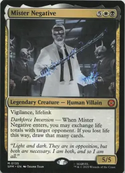 Mister Negative M Marvel's Spider-Man 135 - LP MTG - Image 1