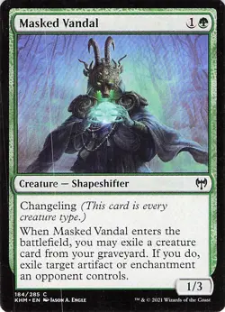 Masked Vandal 184 The List Reprints - LP - Image 1